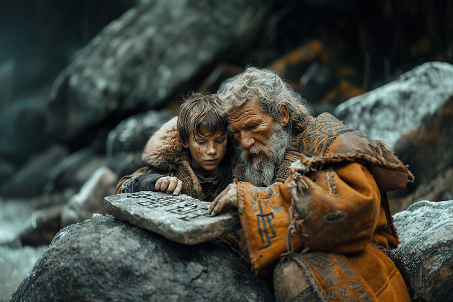 Sigurd El Cazador Junto Al Prince Erik