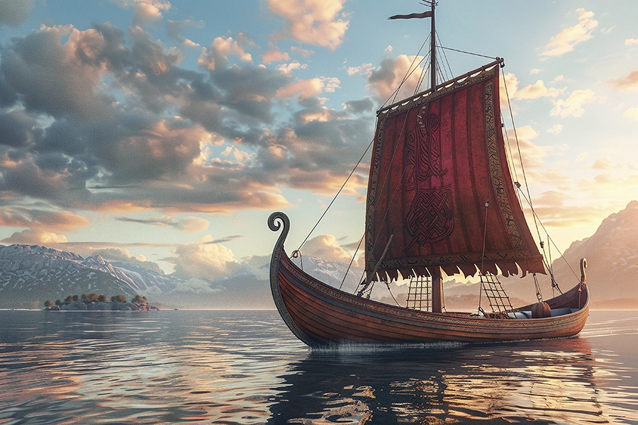 The Vargdrekinn: The Sacred Longboat that Carried Prince Erik to Vinland The Vargdrekinn: The Sacred Longboat that Carried Prince Erik to Vinland